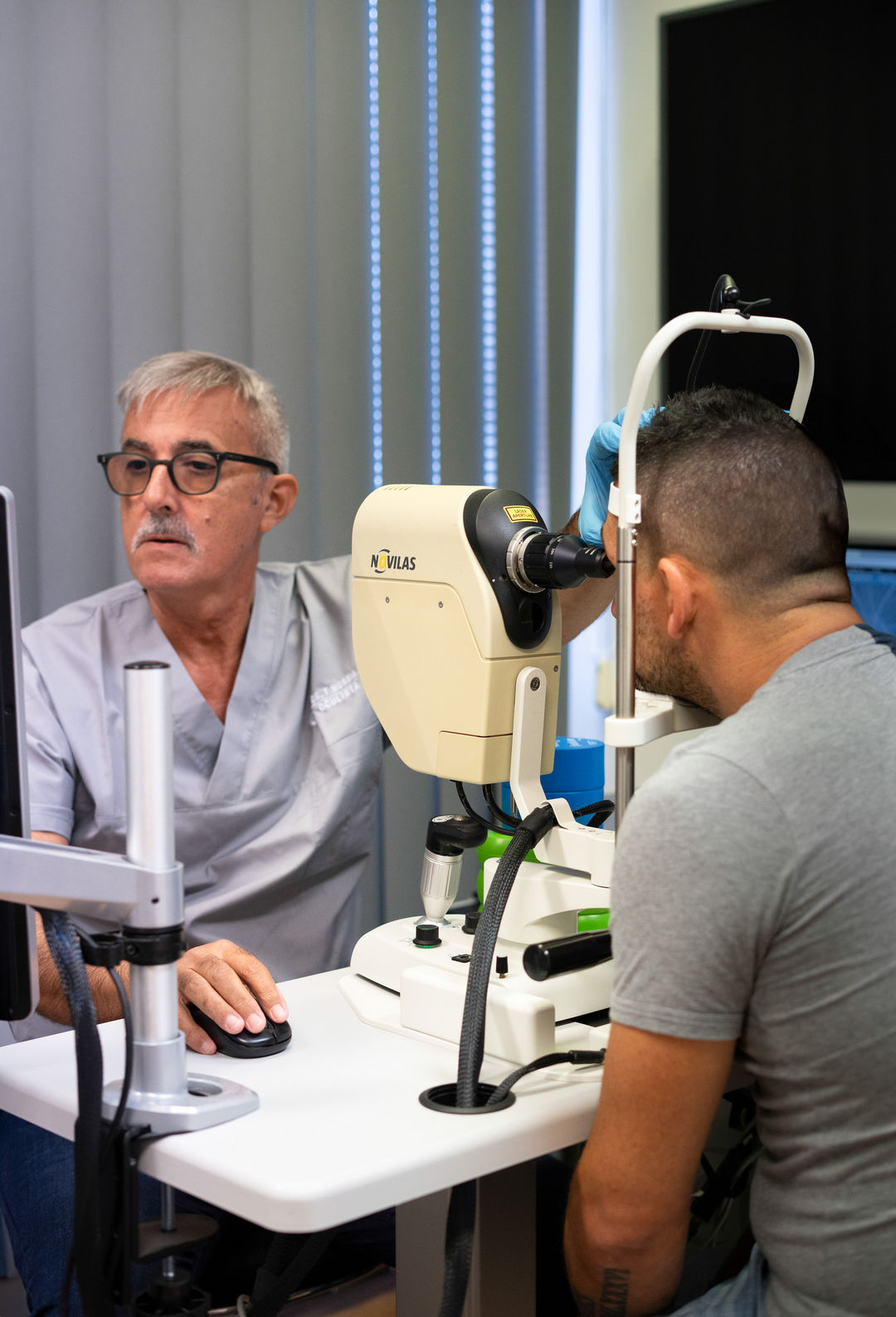 imamgine di un trattamento con laser Navilas